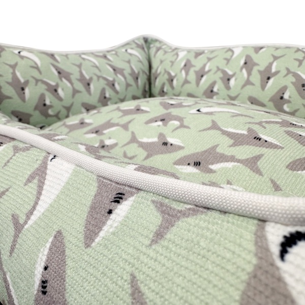 Barky Sharky Corduroy Luxury Dog Bed